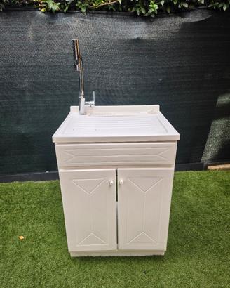 lavabo da esterno con rubinetto