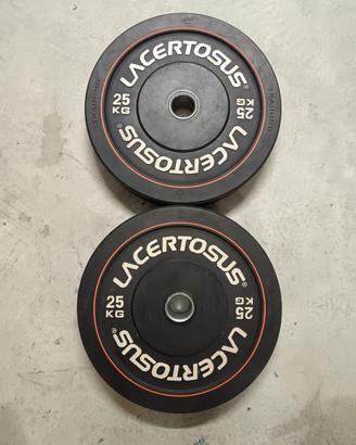 DISCHI BUMPER PRO LACERTOSUS 25KG