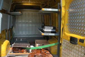 Scaffale ducato tetto alto