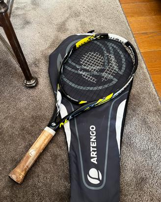 Racchetta da tennis artengo con custodia