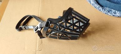 Museruola per cane nera 