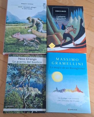 Lotto 4 libri narrativa italiana