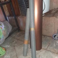 Grondaia in plastica color rame  arrotondata, piu 