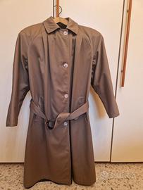 Impermeabile cappotto double face mocha mousse