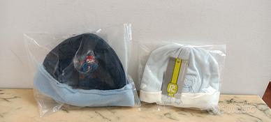 2 cappellini per neonato 6/9mesi e  12/18 mesi 