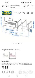 Lettino Busunge Ikea