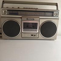 Radio Mangiacassette Panasonic Vintage Ricambi