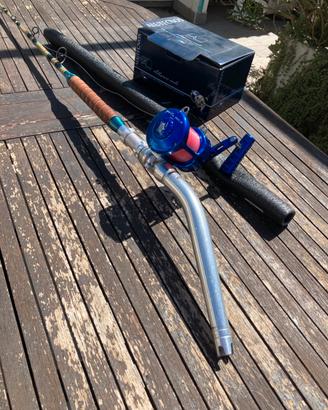 Combo mulinello e canna