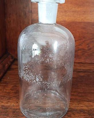 Flacone vintage da farmacia / laboratorio