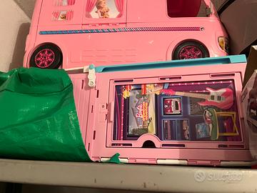 Camper e casa barbie