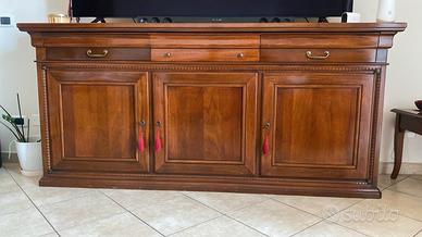 Credenza bruno piombini noce massello