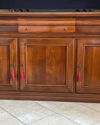 Credenza bruno piombini noce massello
