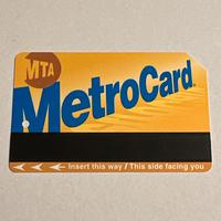 Metrocard NYC New York City MTA