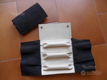 Rotolo porta anelli portagioielli da viaggio