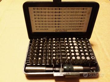 inserti  100 pezzi Hitachi per avvitatore