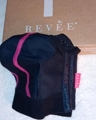 Reggiseno post operatorio nero Revee