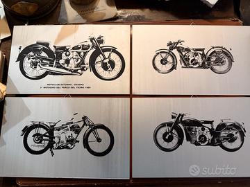 QUADRETTI MOTO GUZZI IN ALLUMINIO