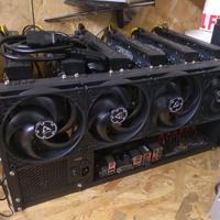 Mining Rig CRIPTO estrazione