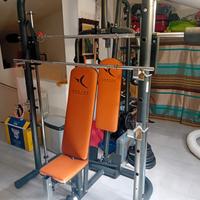 combinata attrezzo palestra multistation