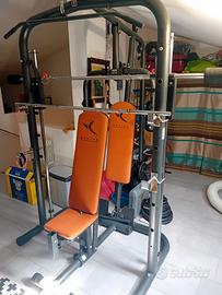combinata attrezzo palestra multistation