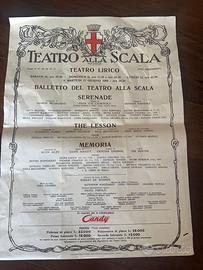 Locandina Teatro Alla Scala 1989