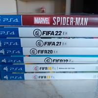 Videogiochi FIFA dal 2017 al 22 +MARVEL SPIDERMAN