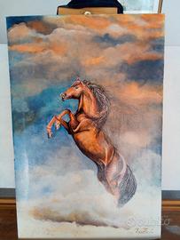 quadro ritratto cavallo