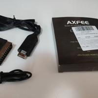 AXFEE Convertitore da Scart a HDMI con Cavi