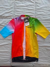 Maglia ciclismo Gist Diamond Rainbow taglia L