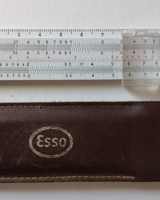 Raro REGOLO CALCOLATORE - ESSO