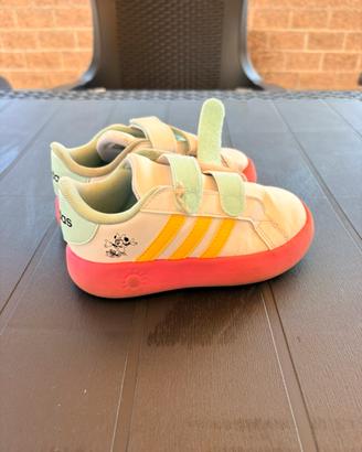 Scarpe Adidas Disney Minnie bambina con velcro 27