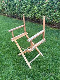 Sedie regista per giardino