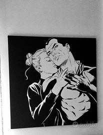 Quadro Diabolik in edizione limitata