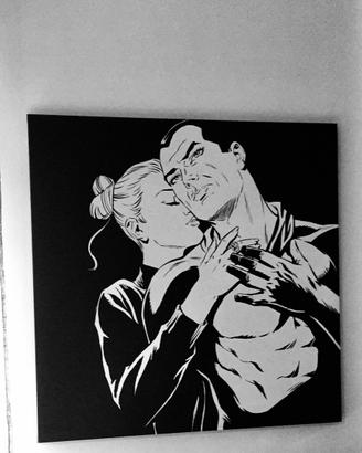Quadro Diabolik in edizione limitata