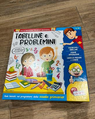 Gioco Tabelline e Problemini per bambini