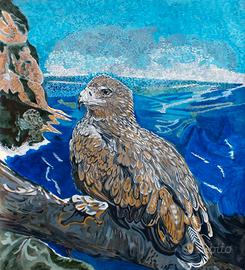 Dipinto " l' aquila marina '