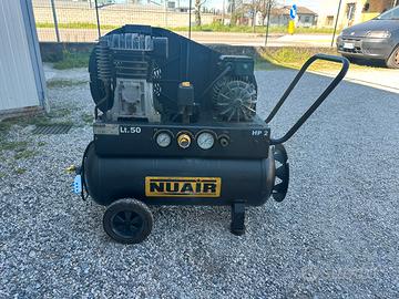 Compressore aria NUAIR 50lt 2hp