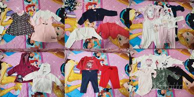 Lotto Abbigliamento Bimba Primavera 3-6 mesi 62 cm