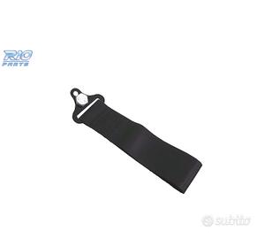 NASTRO DA RIMORCHIO NERO IN TESSUTO