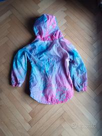 giacca a vento frozen felpata