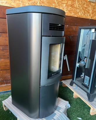 Stufa a Pellet Ravelli Fuoco Modello Dual 9 bronzo