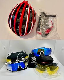 Casco Specialized S + 2 paia occhiali