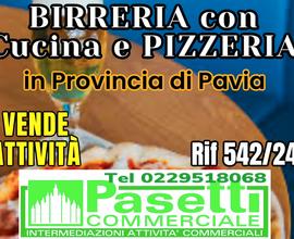 Provincia di Pavia -Birreria con Cucina e Pizzeria