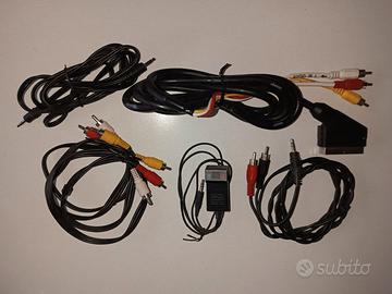 12 cavi audio RCA jack mini jack etc