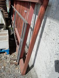Cancello scorrevole 6.40 mt altezza 1.40