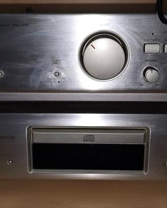 set HiFi denon lettore CD+amplificatore 