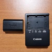 Canon caricabatterie LC-E6 + Batterie