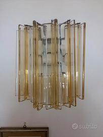 L'applique in vetro di murano Venini anni 60