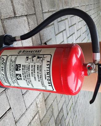 ESTINTORE 6 LITRI A SCHIUMA CON MANOMETRO REGOLARE