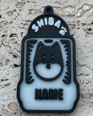 Medaglietta per cani personalizzabile